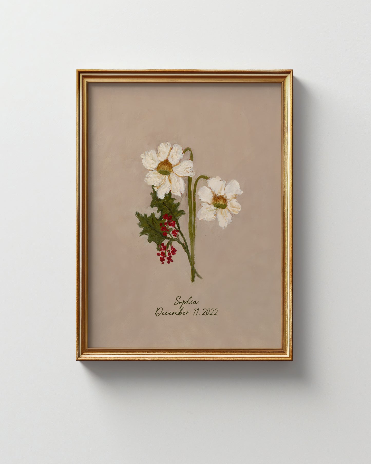 December birth flower