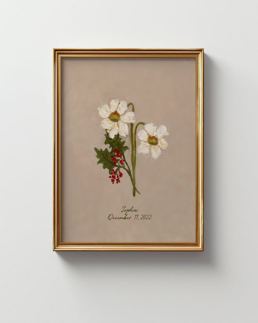 December birth flower