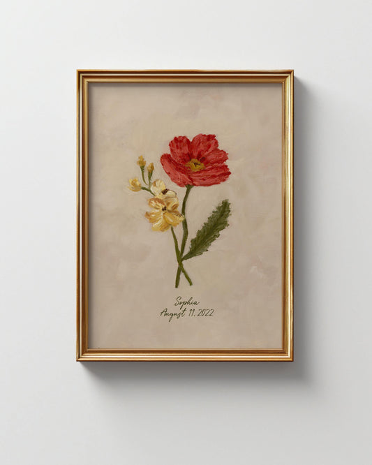 August Birth Flower